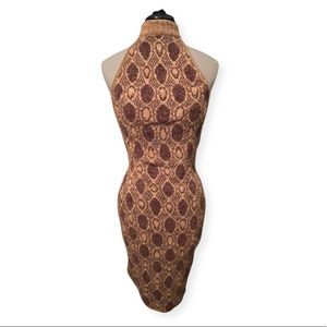 Handmade one of a kind knitted dress